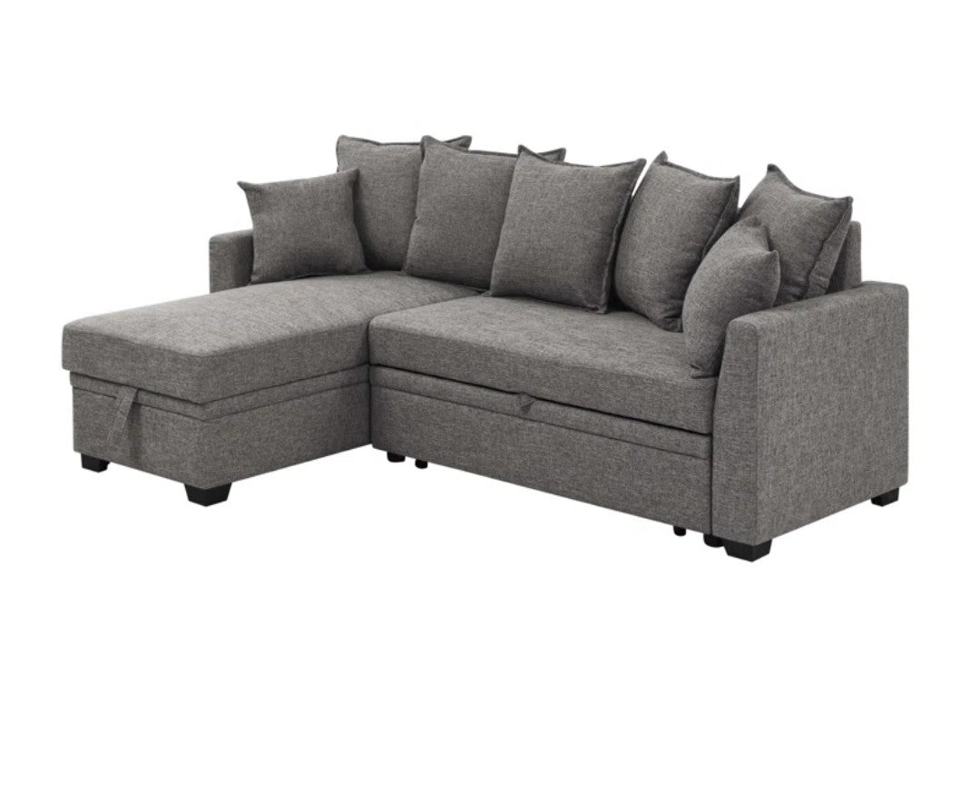 Merle Pop Up Sofa Bed with Storage