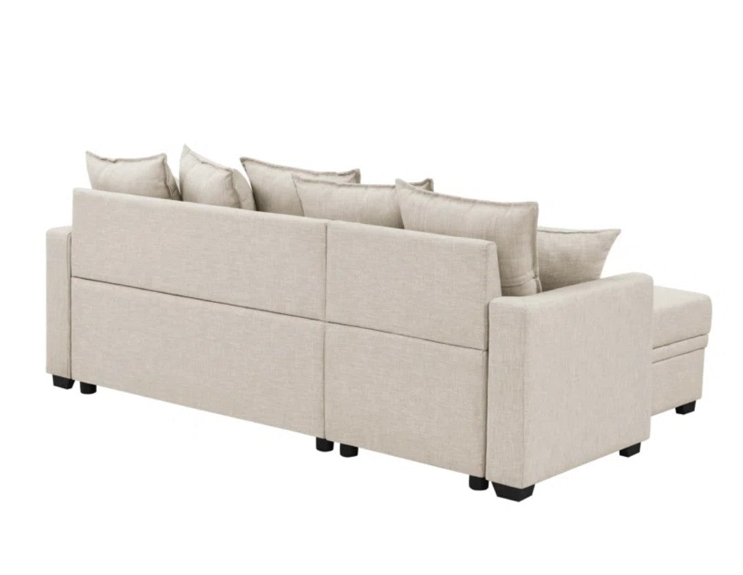 Merle Pop Up Sofa Bed with Storage