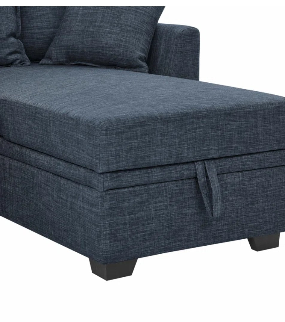 Merle Pop Up Sofa Bed with Storage