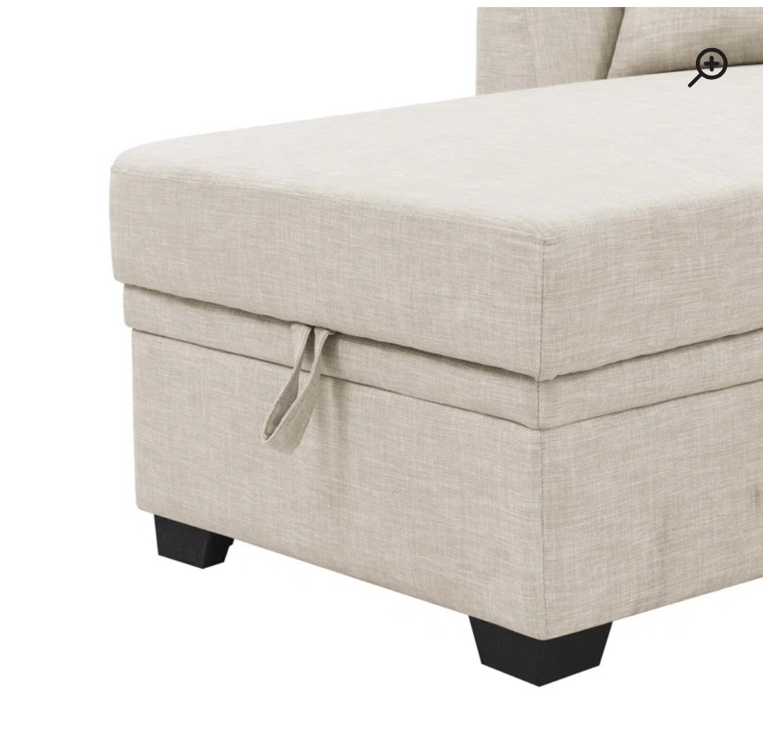 Merle Pop Up Sofa Bed with Storage