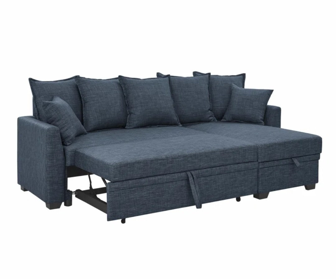 Merle Pop Up Sofa Bed with Storage