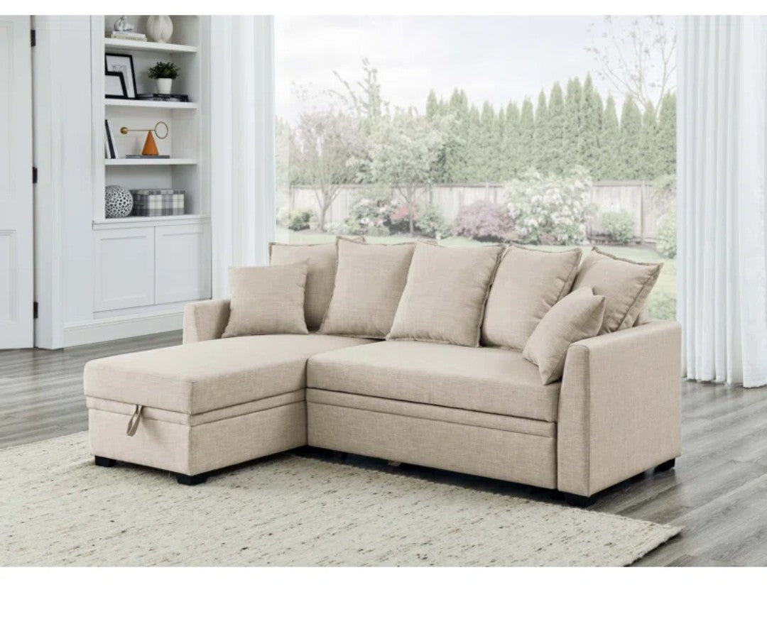 Merle Pop Up Sofa Bed with Storage