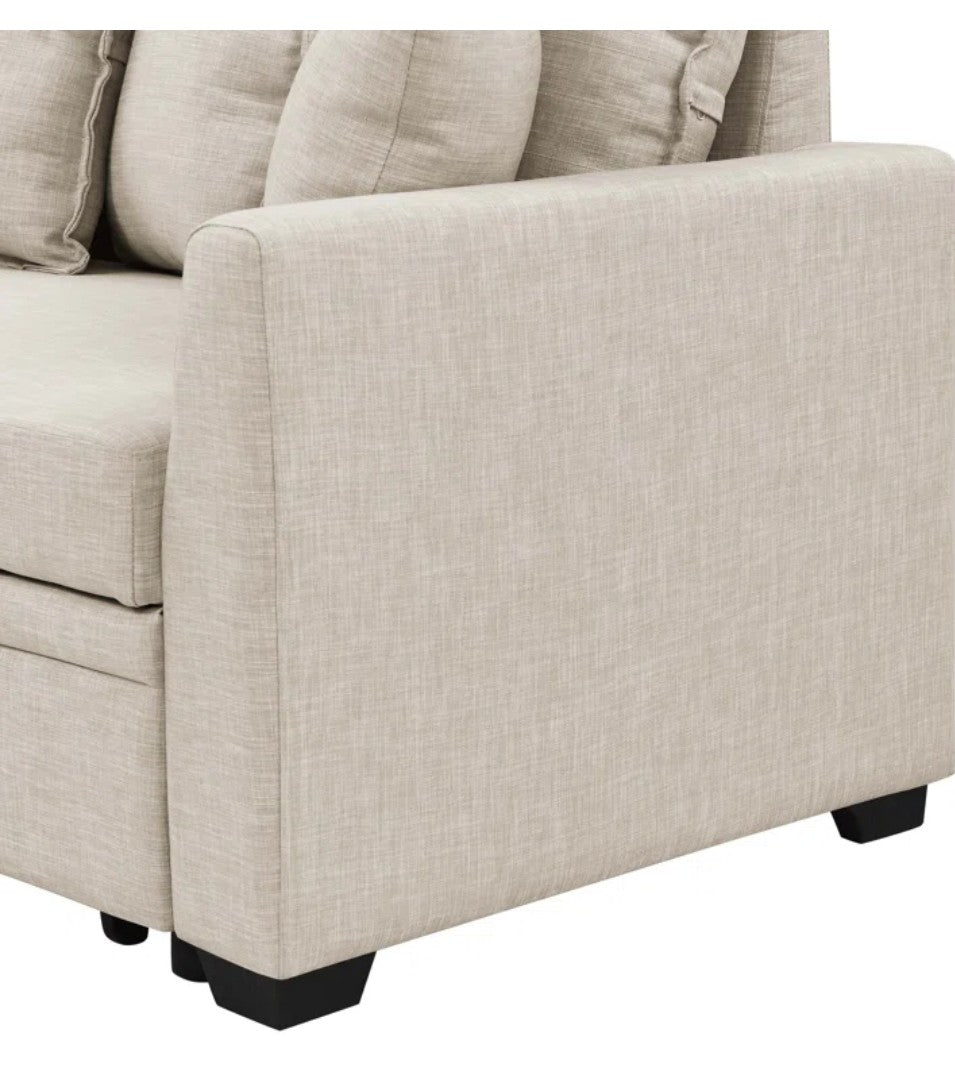 Merle Pop Up Sofa Bed with Storage