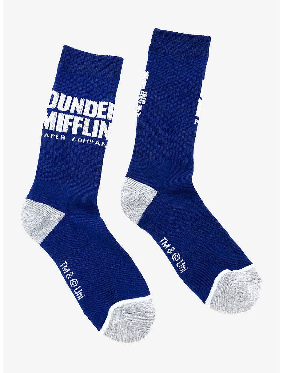 The Office Dunder Mifflin Men's Socks