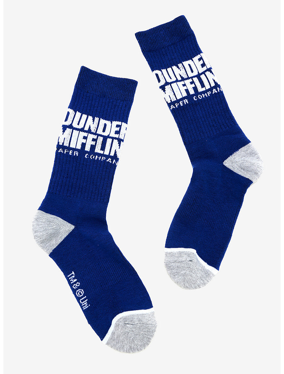 The Office Dunder Mifflin Men's Socks