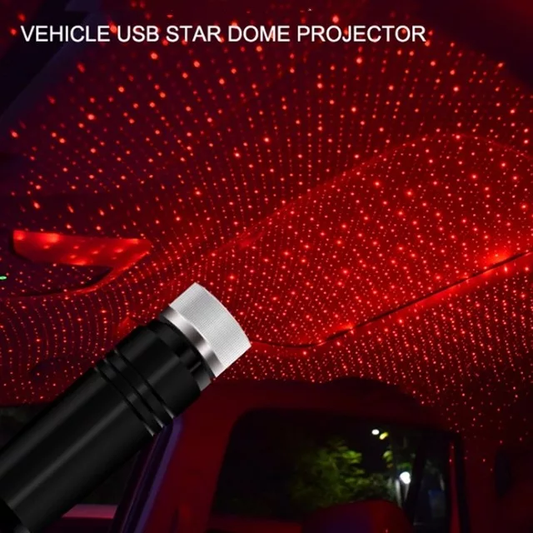 USB Car Interior Atmosphere Starry Sky Lamp Ambient Star Light LED Projector US