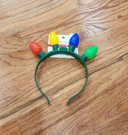 Christmas Light Up Headband Christmas Lights Holiday