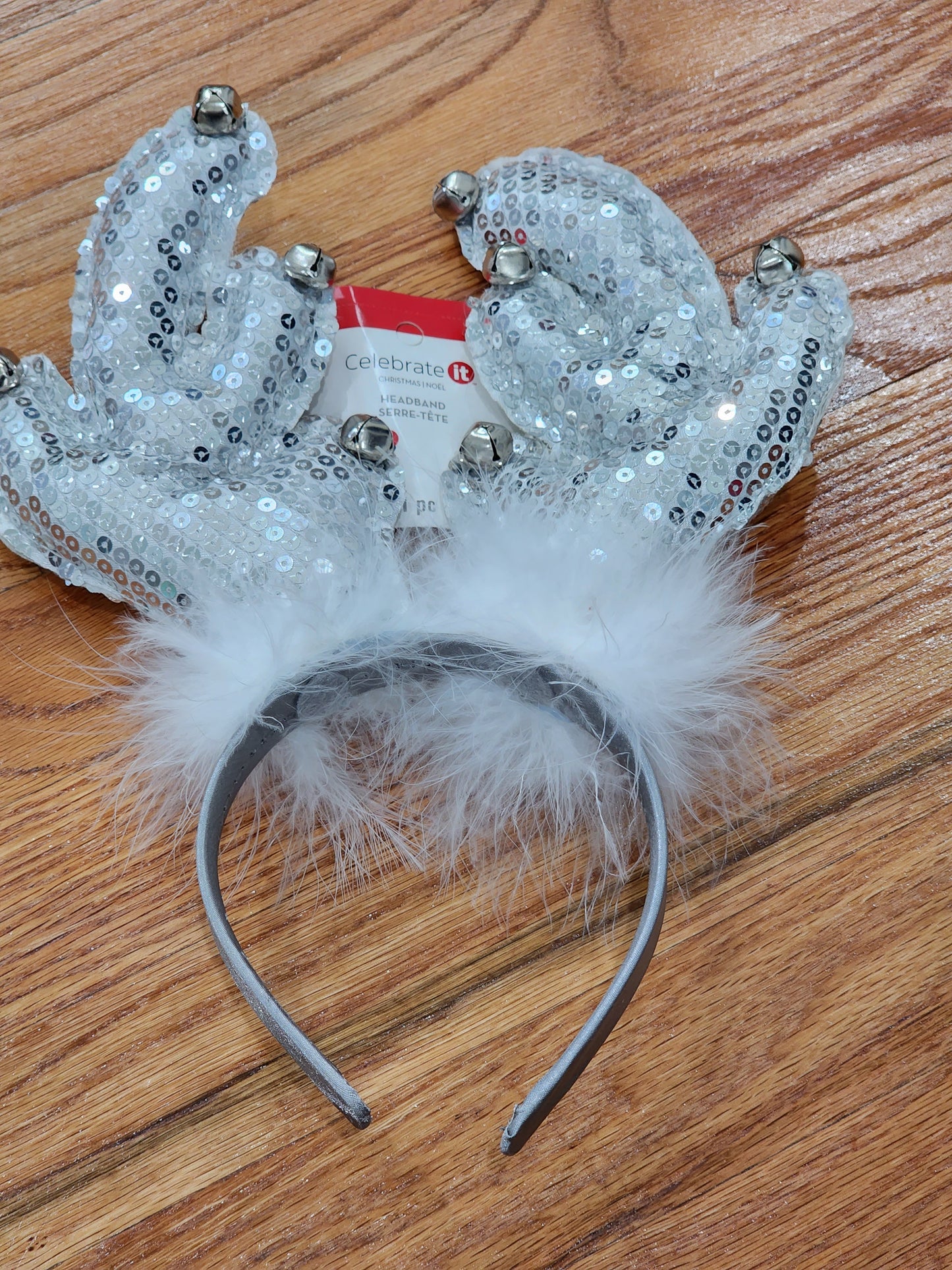 Christmas Bells Reindeer Antlers  Headband