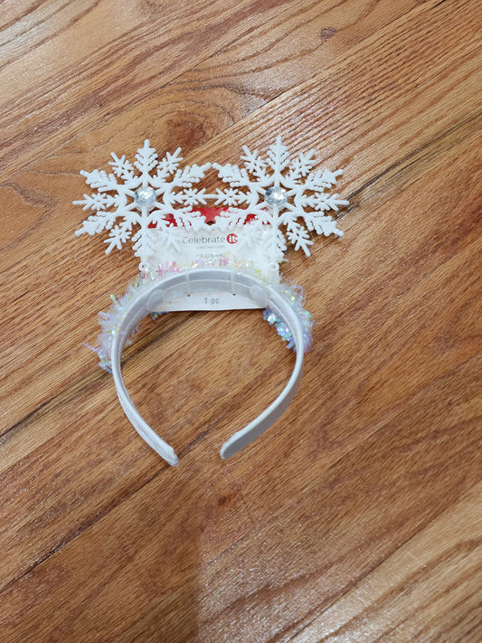 Christmas Snowflake Headband Holiday Decor