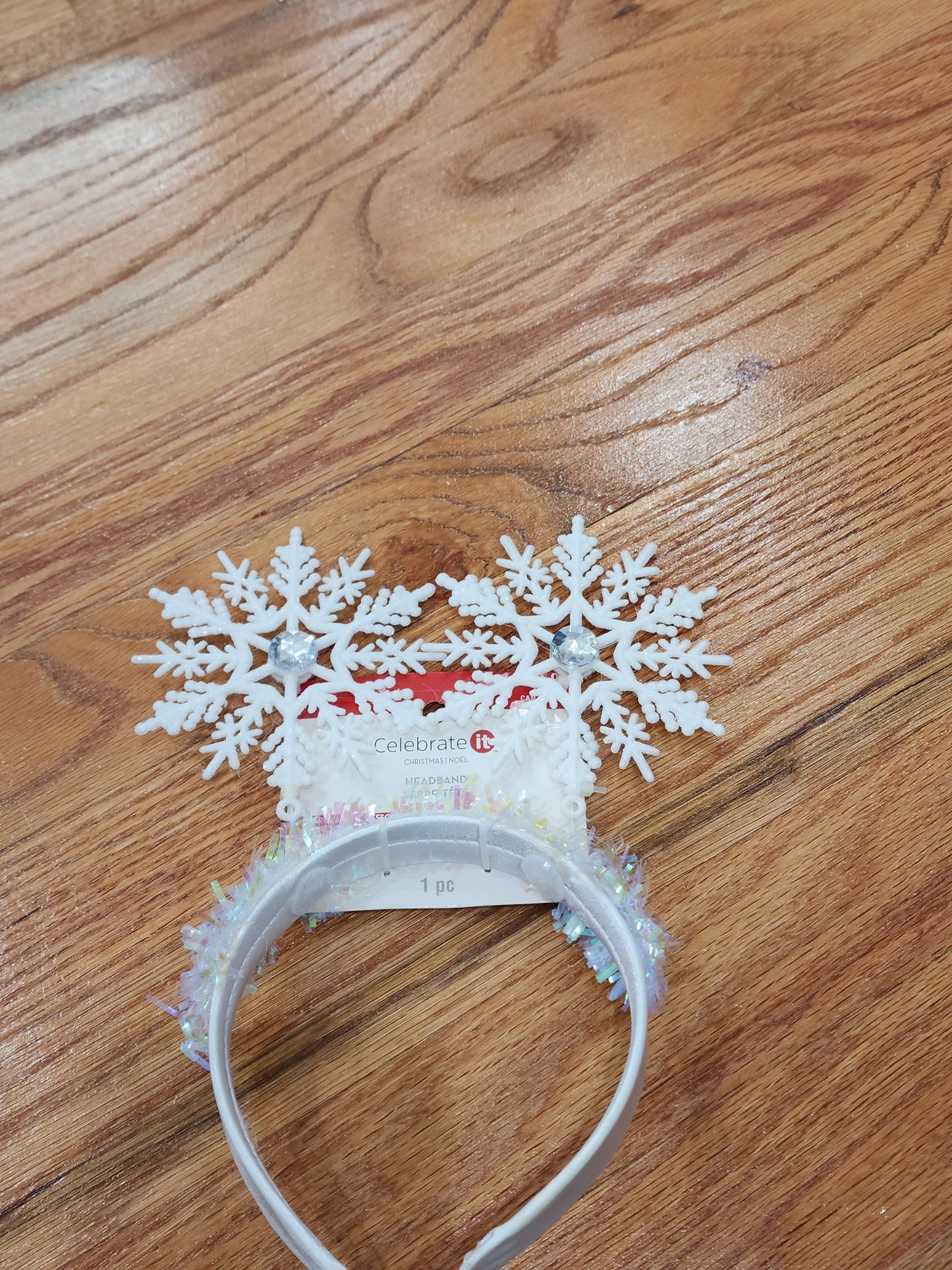 Christmas Snowflake Headband Holiday Decor