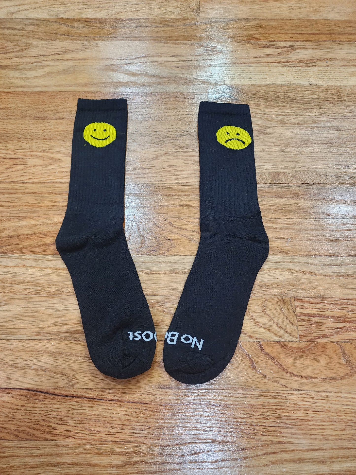 Custom Car Socks Boost No Boost Smiley Face Sad Face Apparel