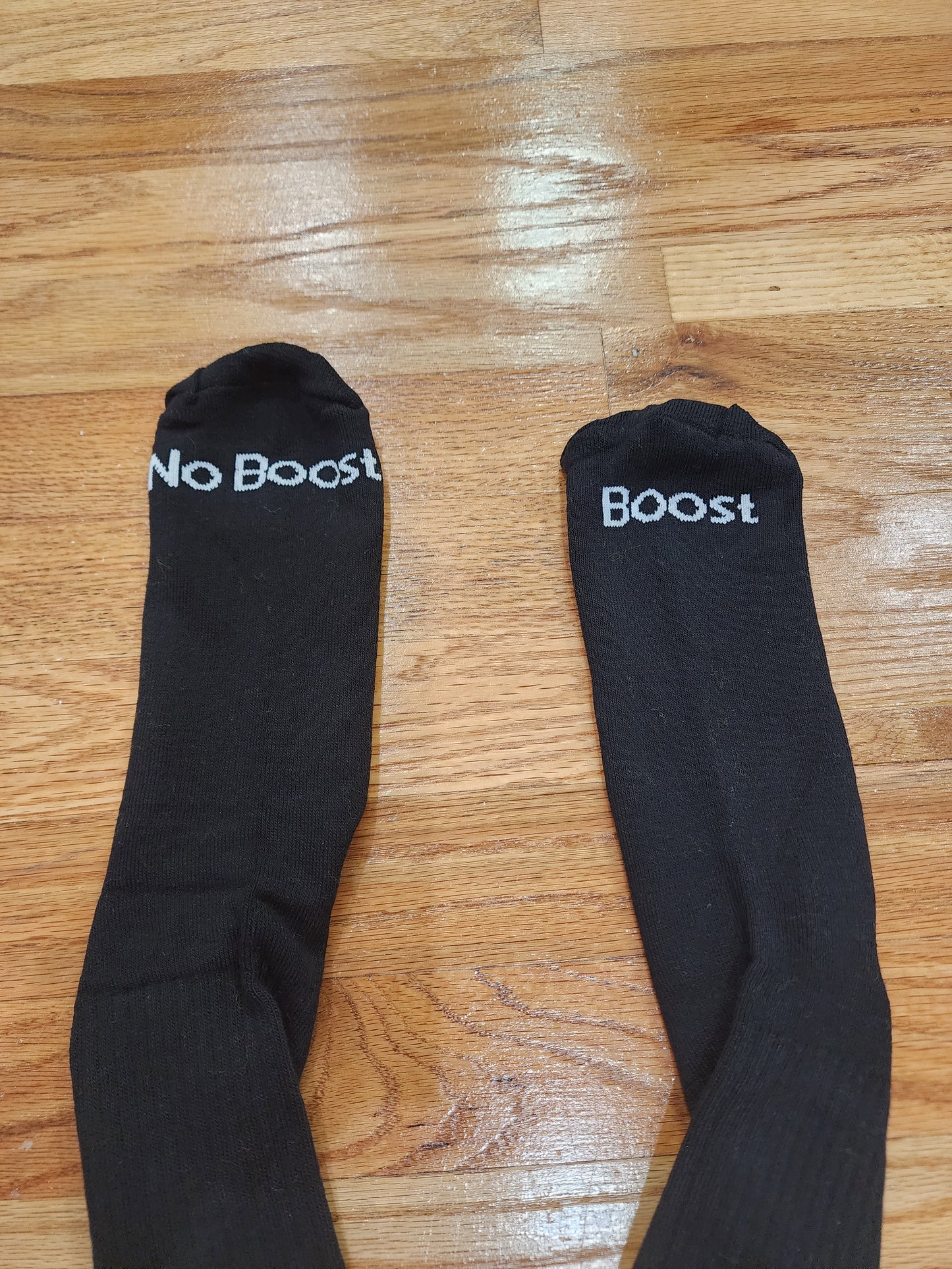 Custom Car Socks Boost No Boost Smiley Face Sad Face Apparel