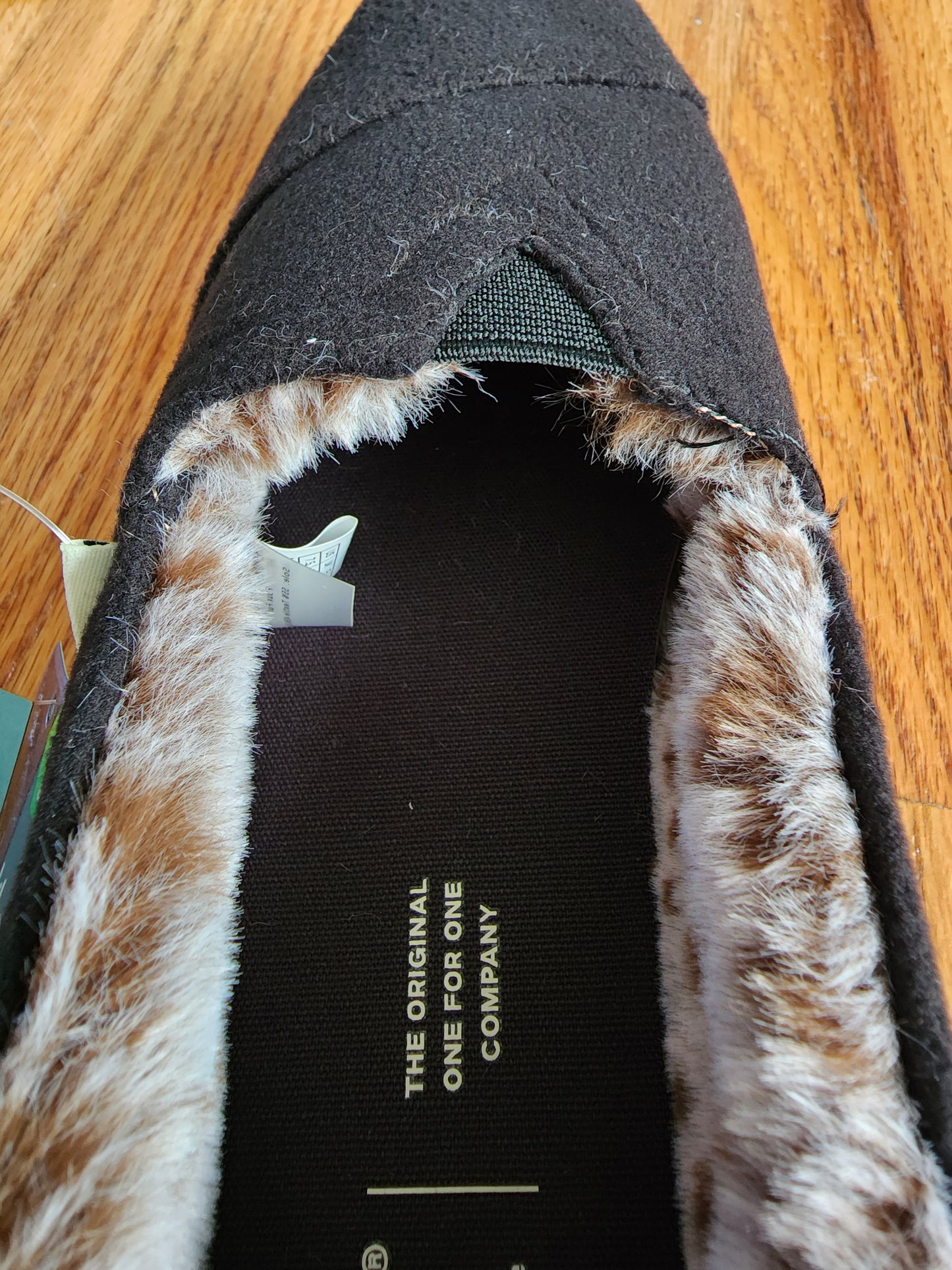 Women's Toms AlpargataBlackFleece/Embroider/Faux Fur