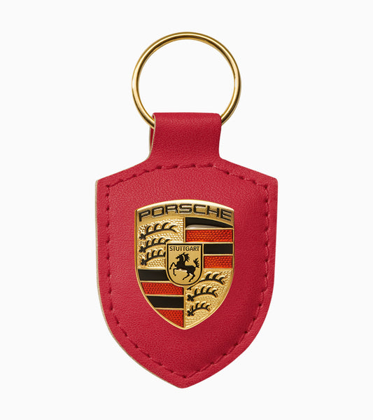 Porsche Crest Emblem Keychain