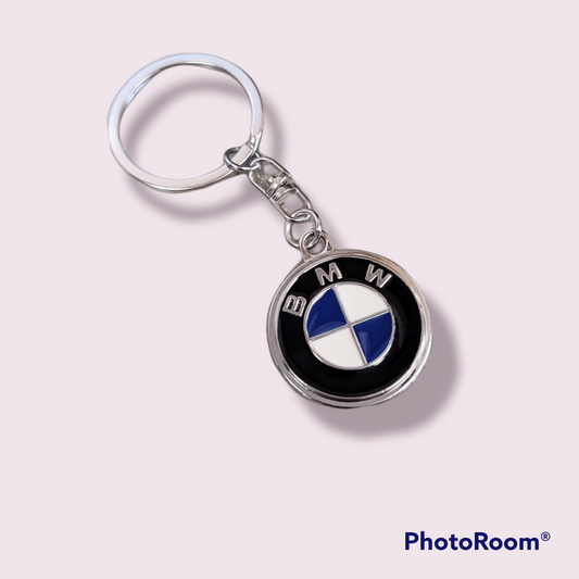 Vintage Retro BMW Keychain Emblem