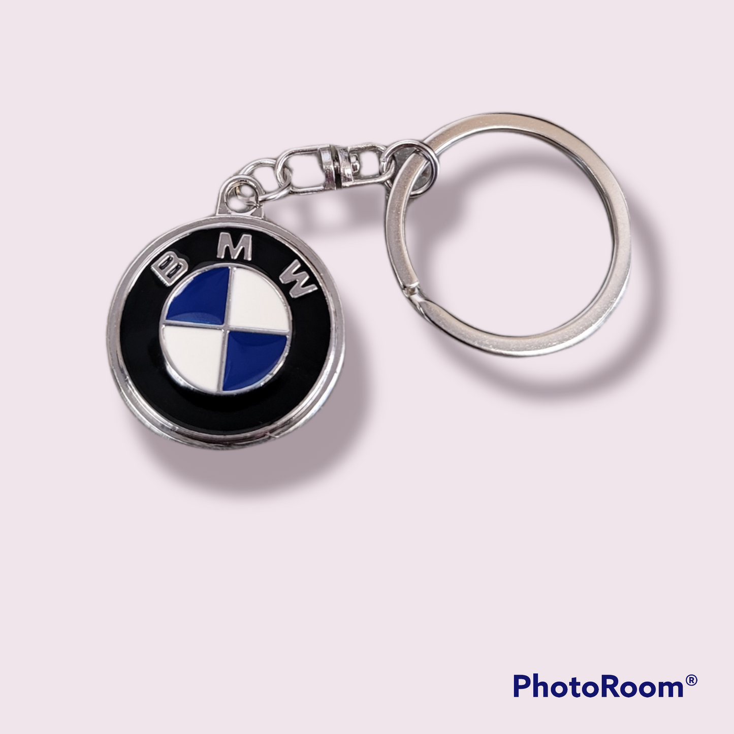 Vintage Retro BMW Keychain Emblem