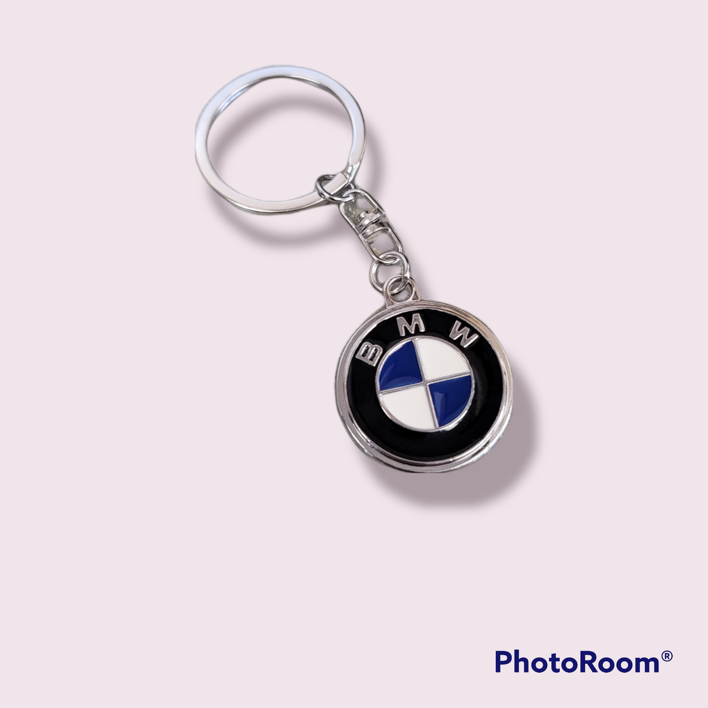 Vintage Retro BMW Keychain Emblem