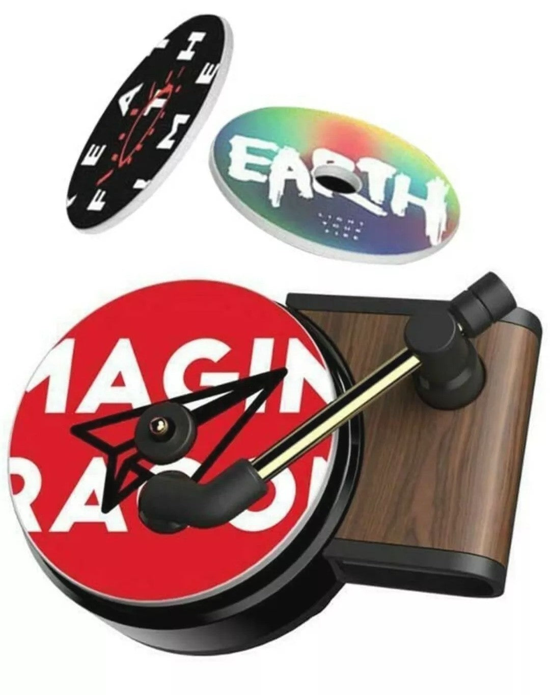 Vinyl Aroma Therapy Turntable Car Air Freshener - Luxurious Fragrance 3 Pcs