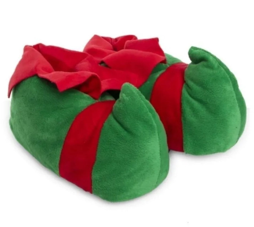 Holiday Christmas Elf Slippers