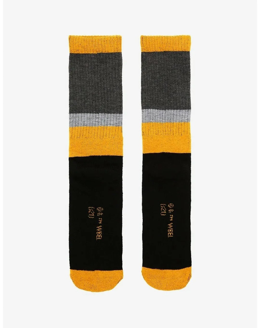 Harry Potter Hufflepuff Embroidered Crew Socks