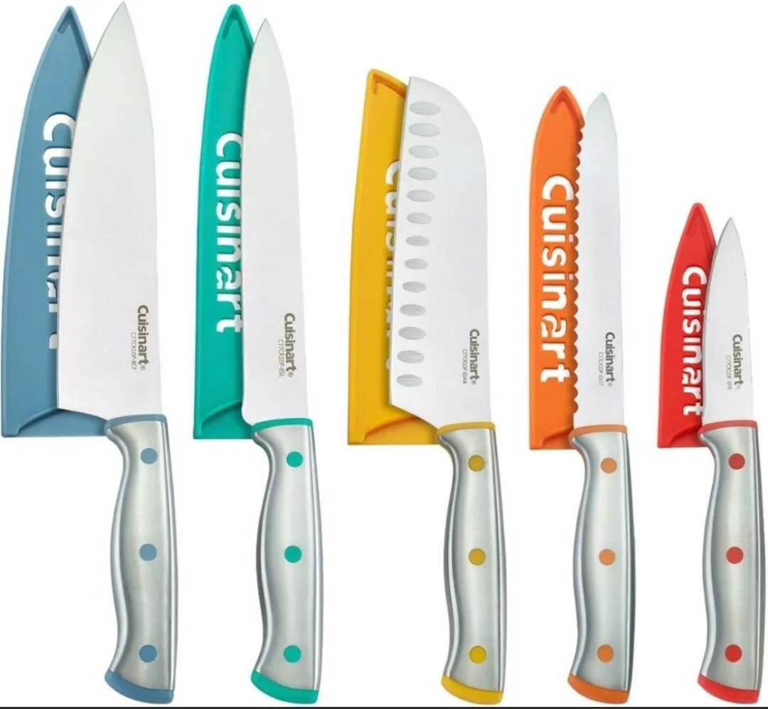 Cuisinart - Color Core 10 Piece Cutlery Set - Multicolor