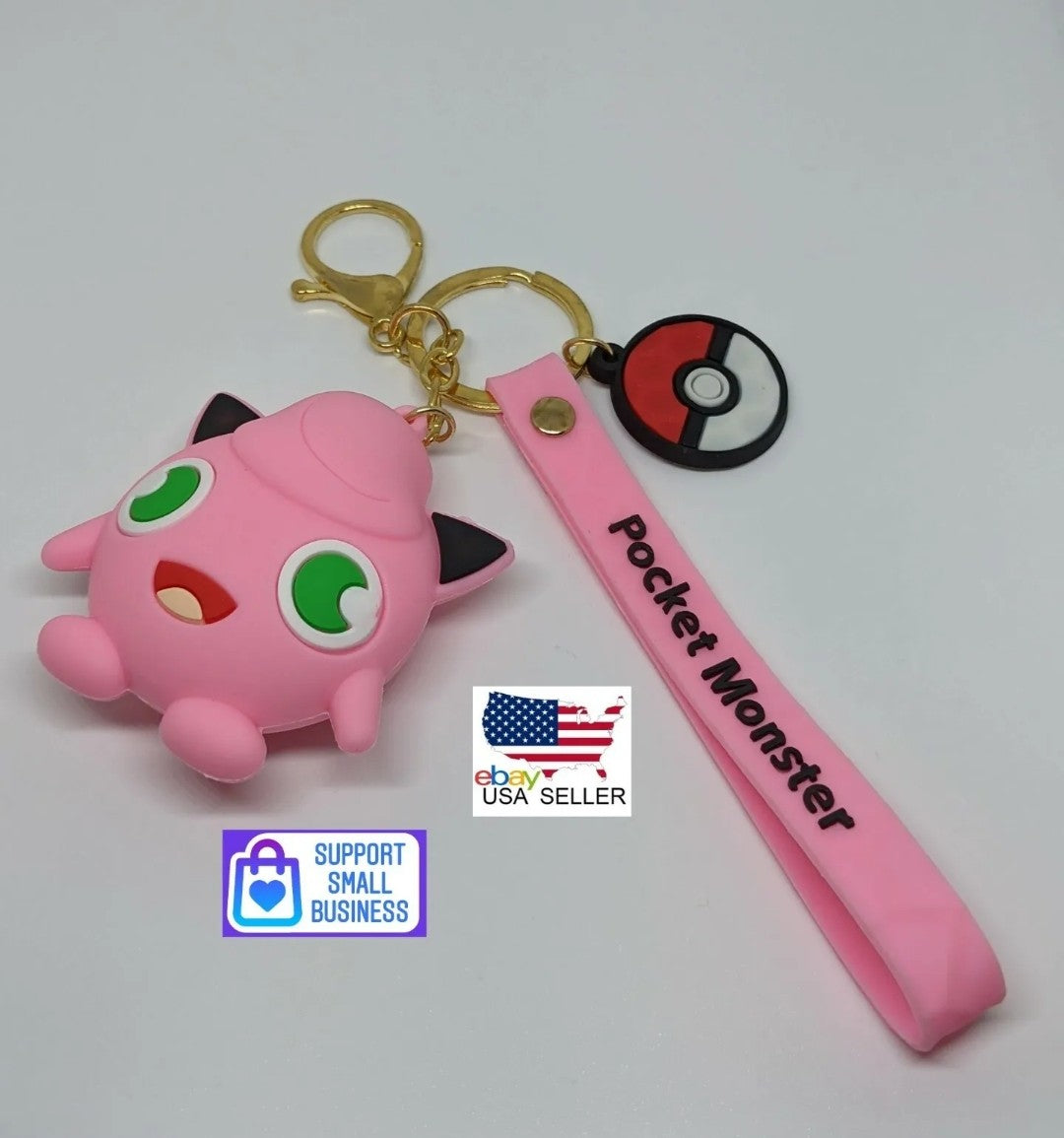 Pokemon Keychain PVC