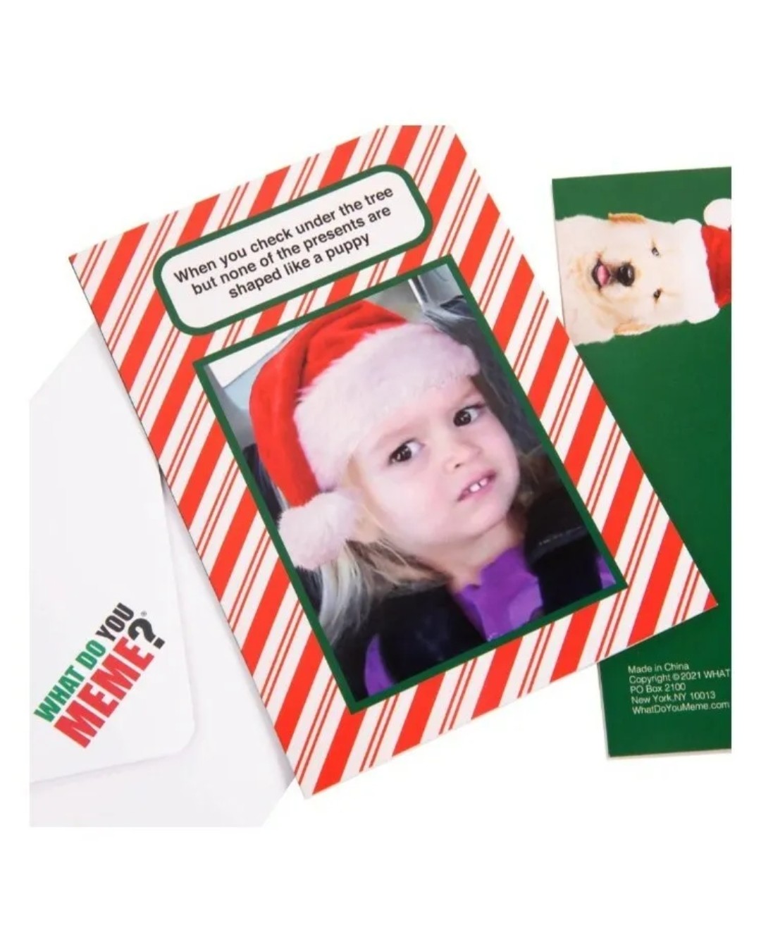 What Do You Meme? Greeting Cards with Envelopes Included, 4.5" x 6.5" (10 Cards)