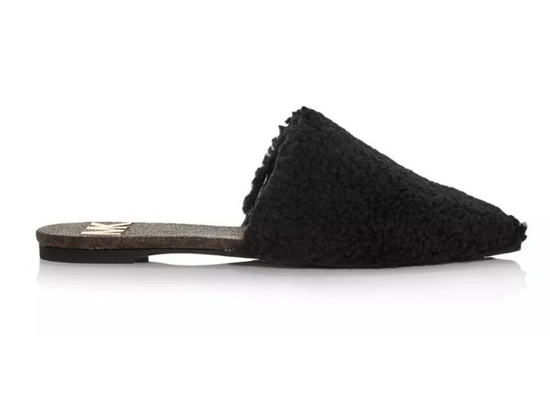 MICHAEL Michael Kors Women's Renee Faux Fur Mule Slippers