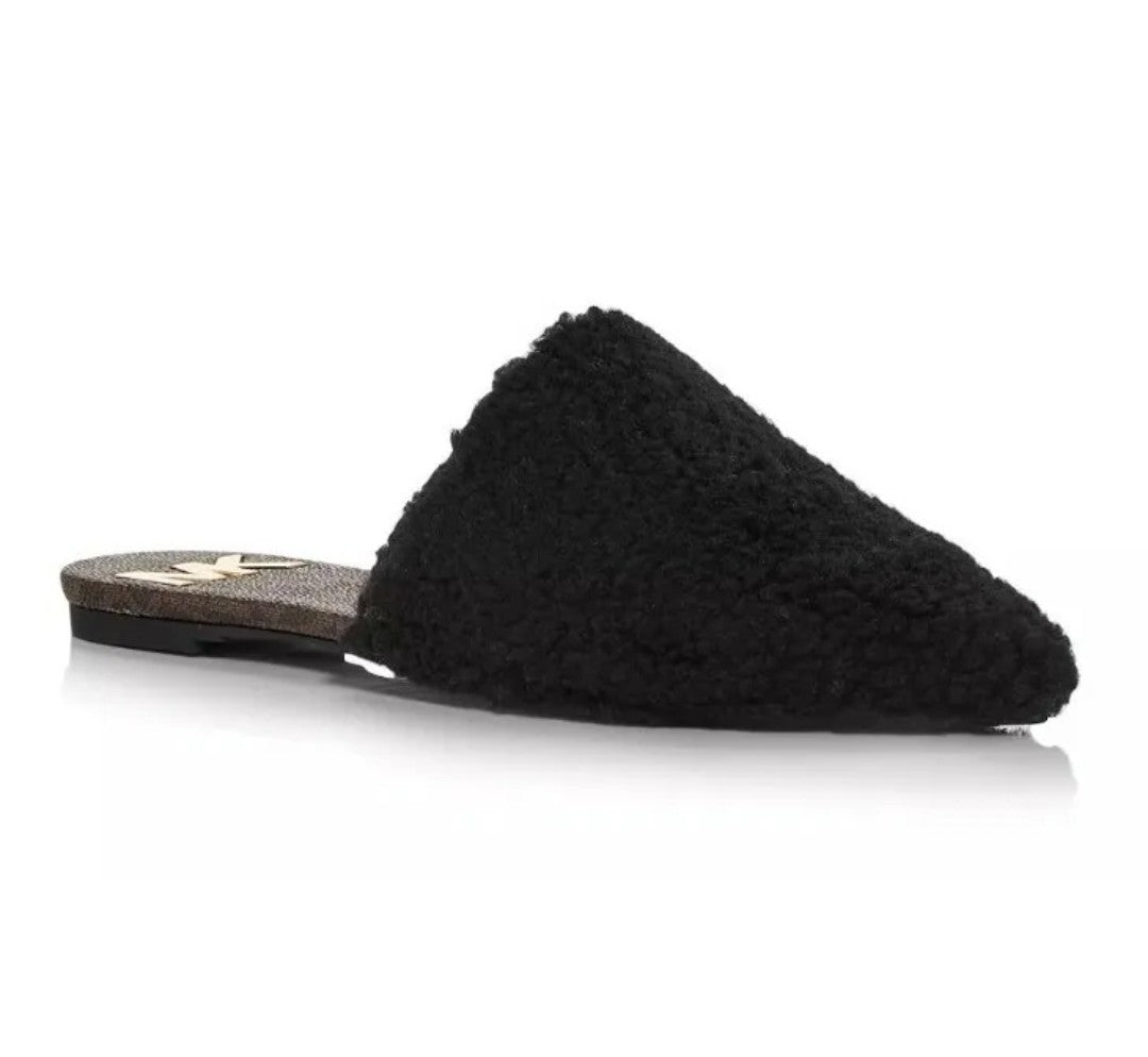 MICHAEL Michael Kors Women's Renee Faux Fur Mule Slippers