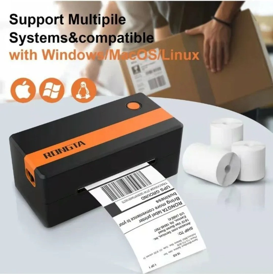 Rongta Label Printer,Thermal Label Printer, Desktop Label Printer Home Office