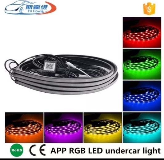 Exterior Car LED Lights, RGB Underglow