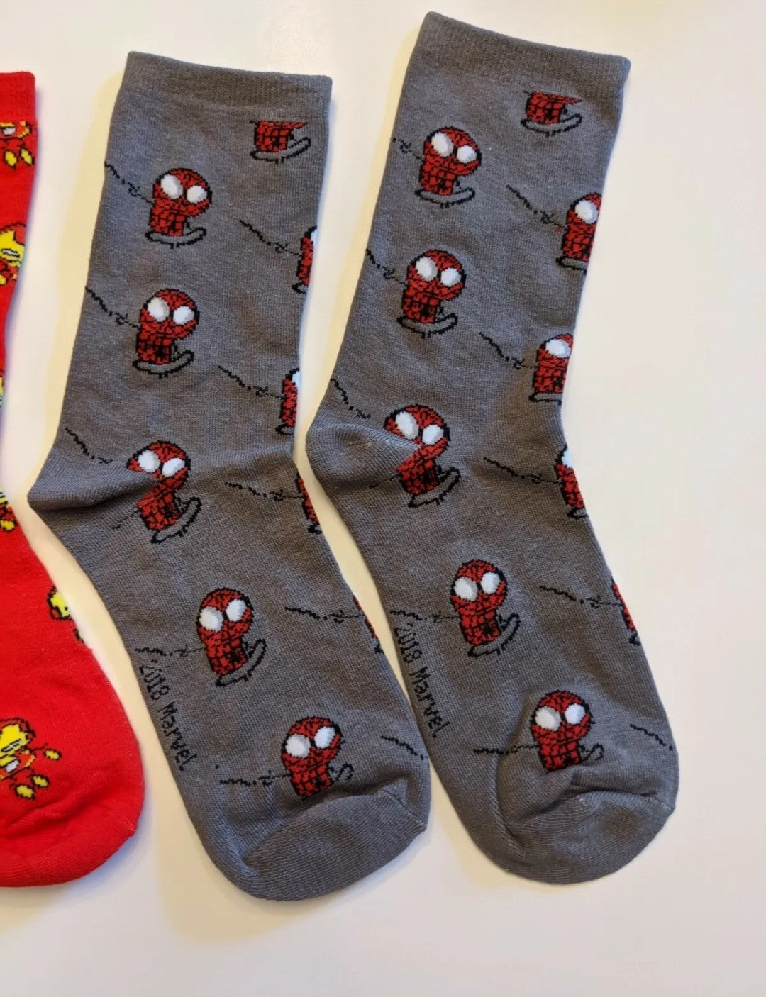 Dress Socks Men's Women's Ironman & Spiderman COMBO DEAL