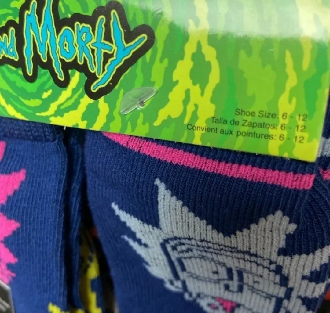 Rick And Morty Socks And Dog Pet Booties