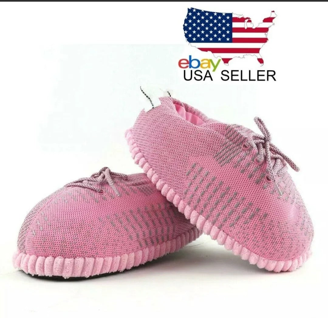 Sneaker Slippers Plush Ultra Comfy Non-Slip Sole YeezyStyle