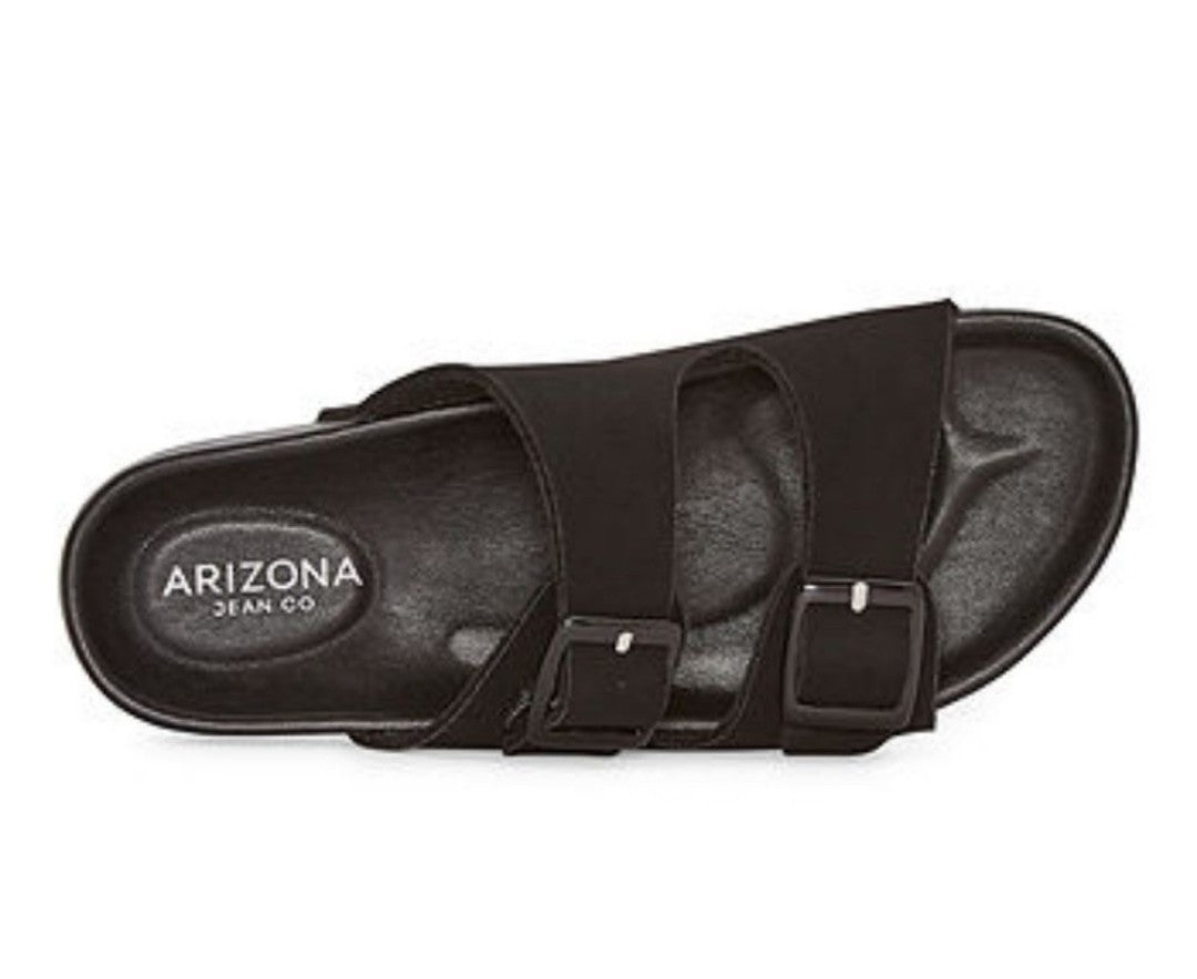 Arizona Finlee Womens Two Strap Footbed Sandals