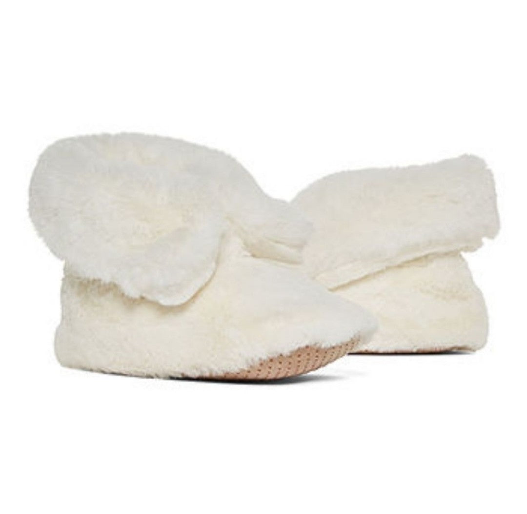 Faux Fur Short Womens Bootie Slippers