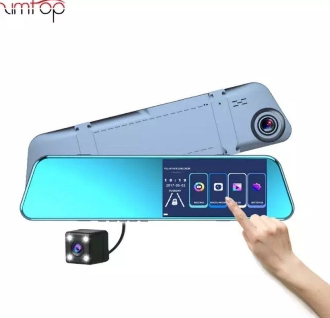 Rear View Mirror Camera with DVR