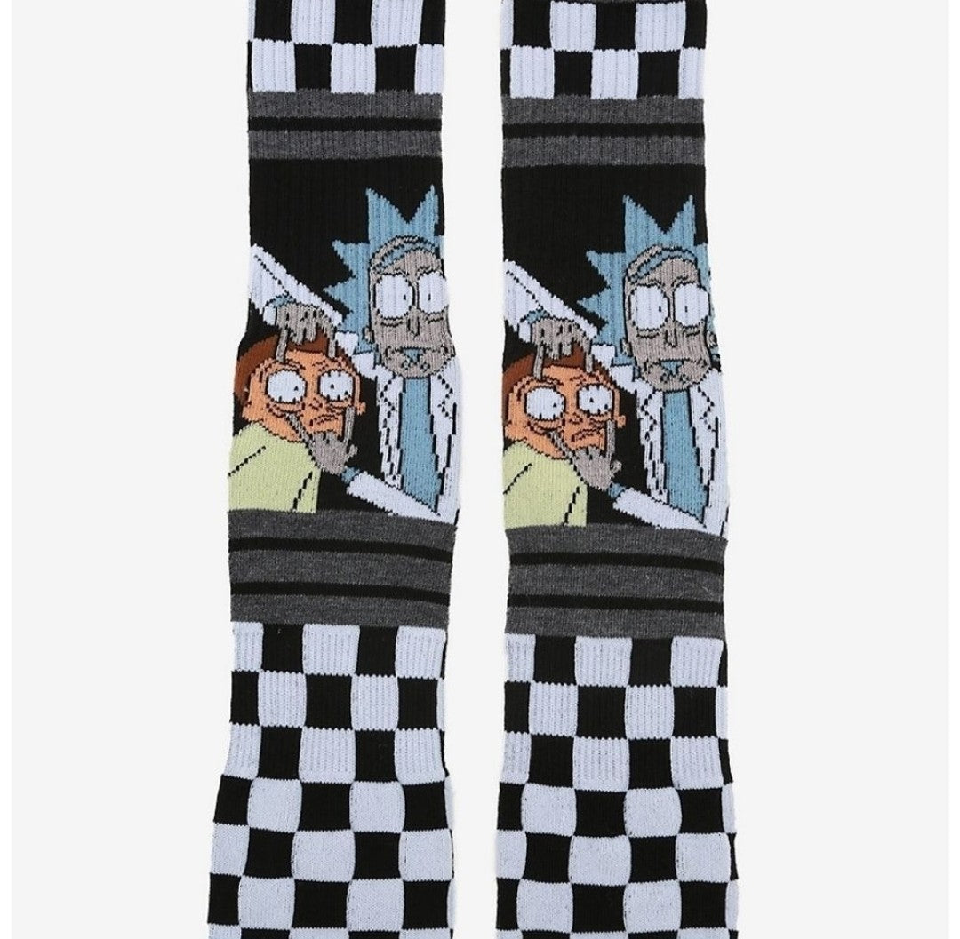 Rick and Morty Novelty Socks