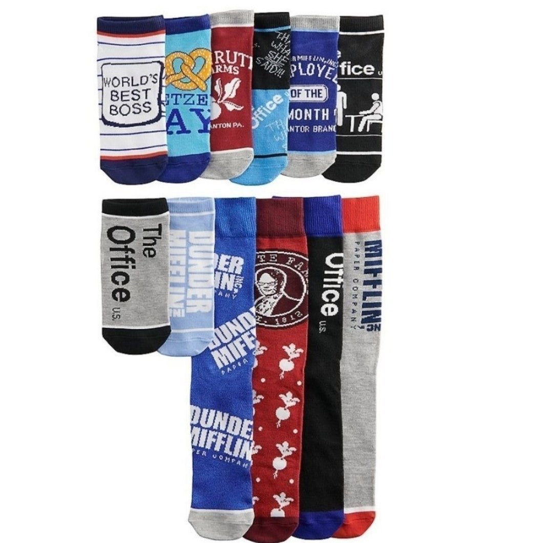 Men's 'The Office' 12 Days of Socks Gift Box