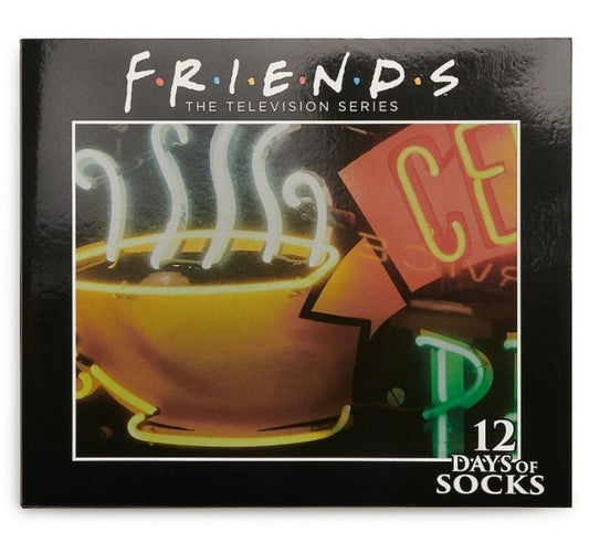 Men's Friends 12 Days of Socks Gift Box