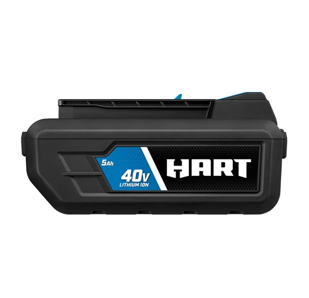 HART 40V 5.0Ah Battery Accessory, Lithium-Ion, on-Board