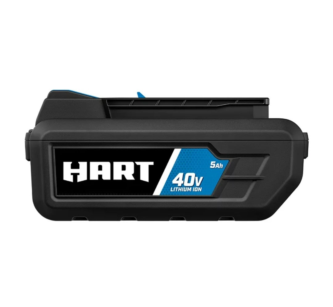 HART 40V 5.0Ah Battery Accessory, Lithium-Ion, on-Board